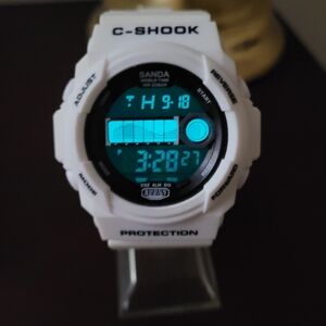 New White Digital C shook Fashion watch